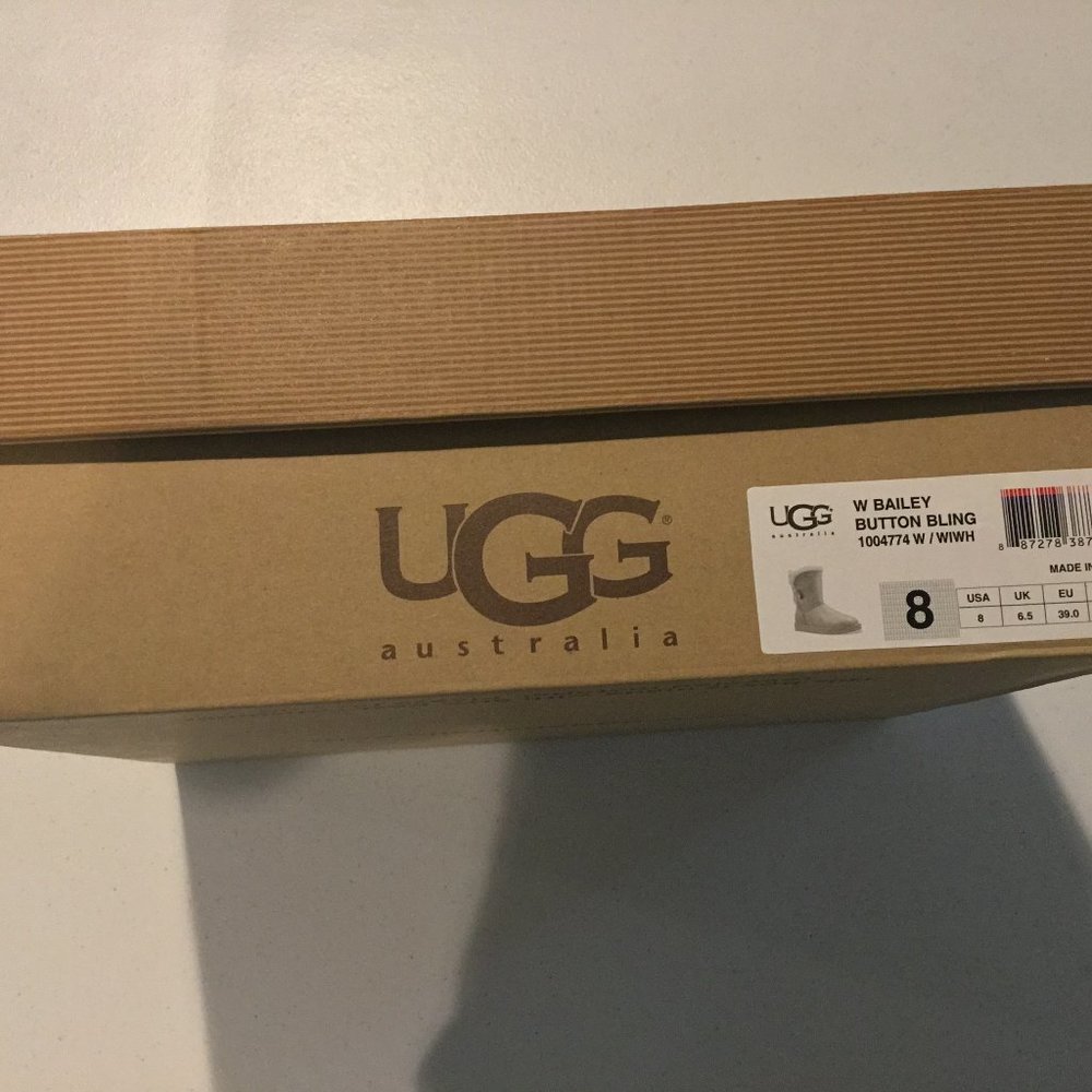 UGG W Bailey Button Bling Boots (with box)